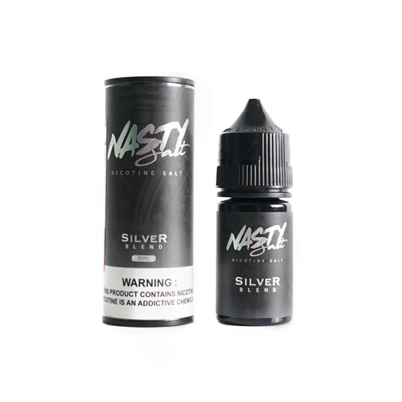 Essência para Vaper NASTY SALT SILVER BLEND 30ML 35MG Turquinho